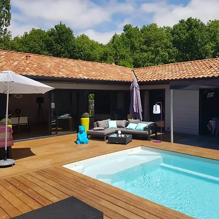 Villa Avec Piscine, Animaux Admis - 6 Pers. - Fr-1-857-73 Soustons