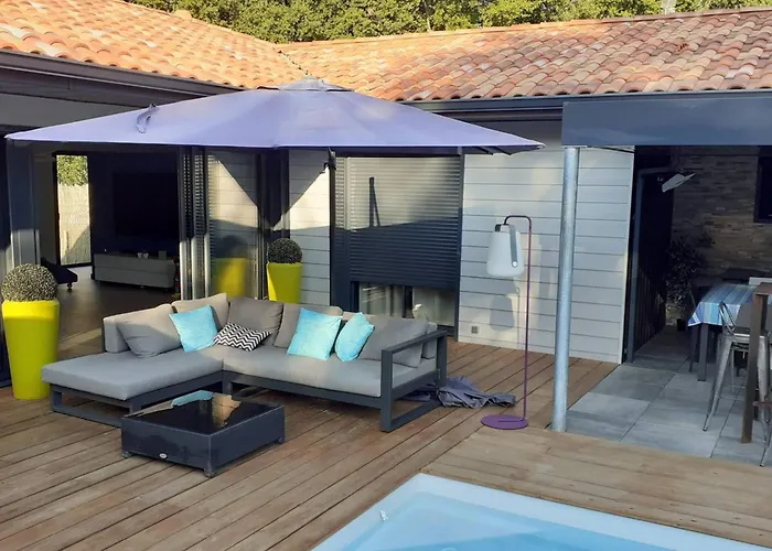 Avec Piscine, Animaux Admis - 6 Pers. - Fr-1-857-73 Villa Soustons